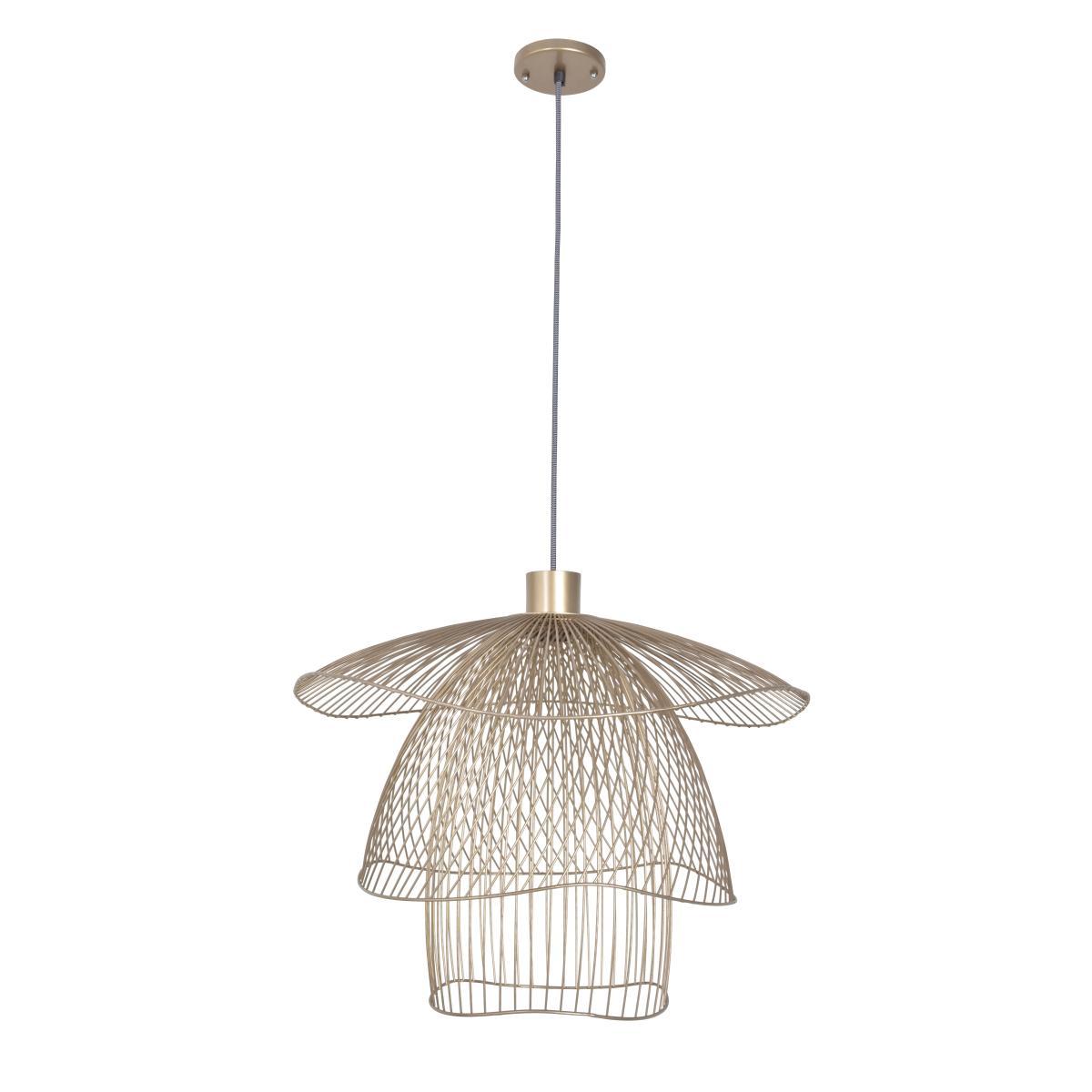 Papillon Small Pendant - / Ø 56 cm by Forestier Beige – image 2