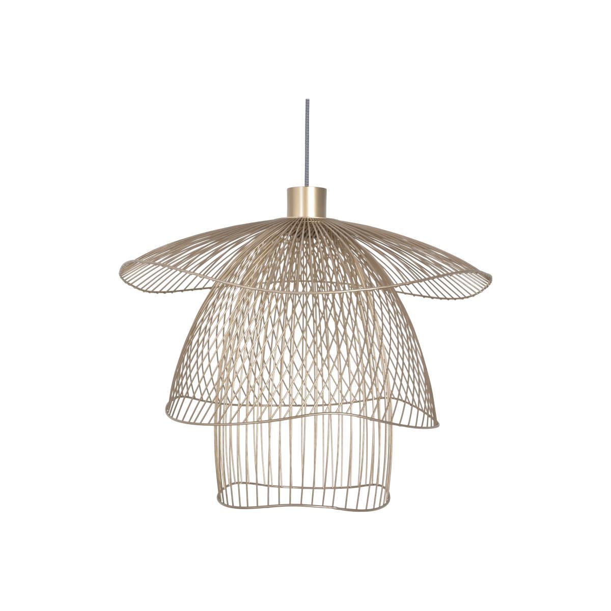 Papillon Small Pendant - / Ø 56 cm by Forestier Beige – image 1