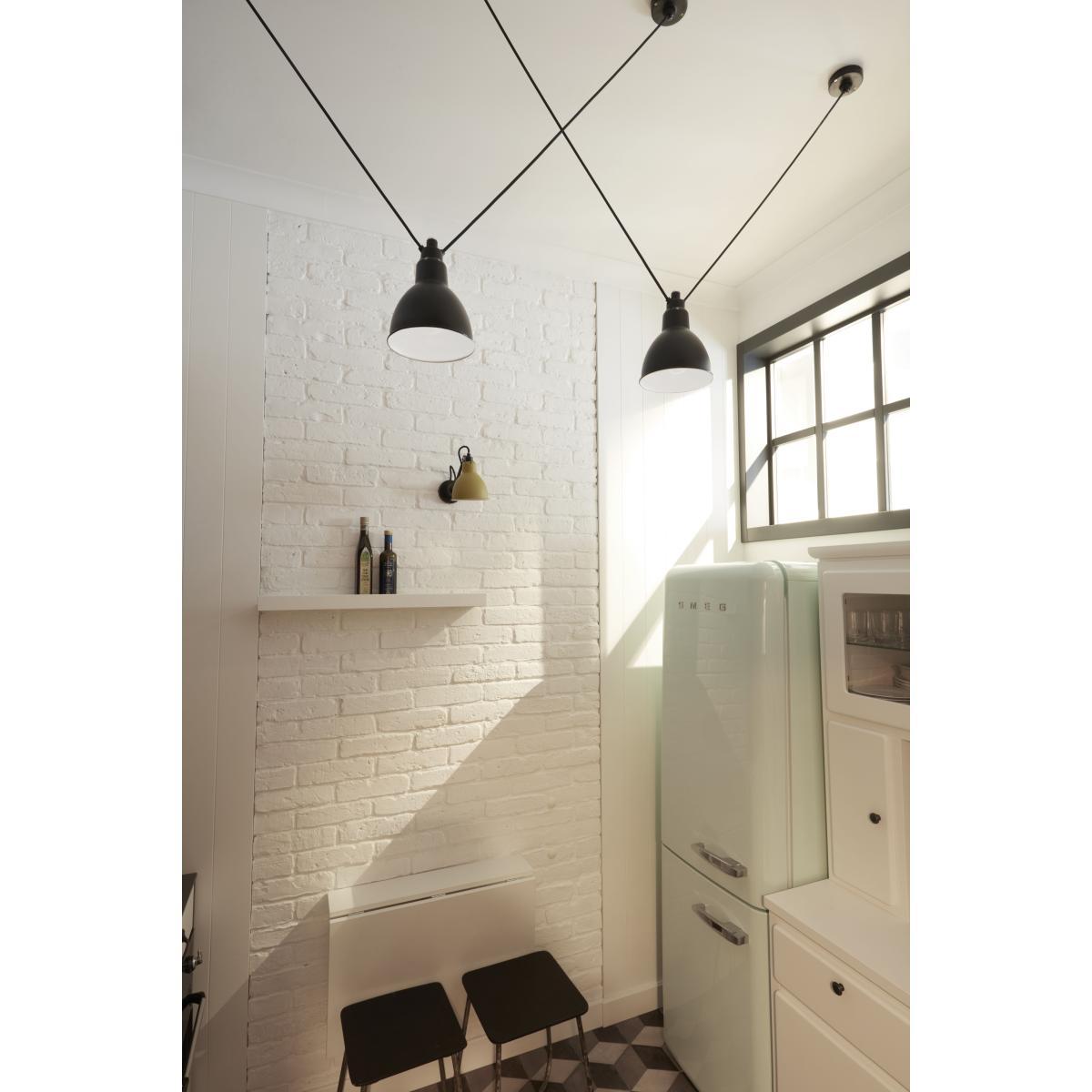 Acrobate N°326 Pendant - / Lampes Gras - 6 glass shades Ø 25 cm by DCW éditions White – image 3