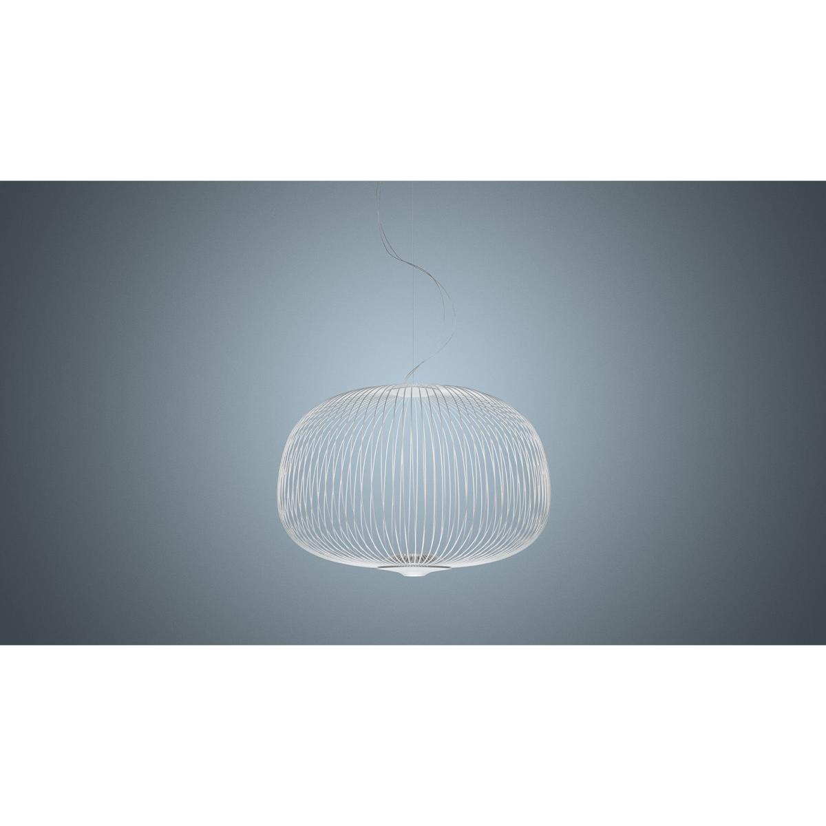 Spokes 3 My Light Pendant - / LED - Bluetooth / Ø 61 x H 42 cm by Foscarini White – image 2