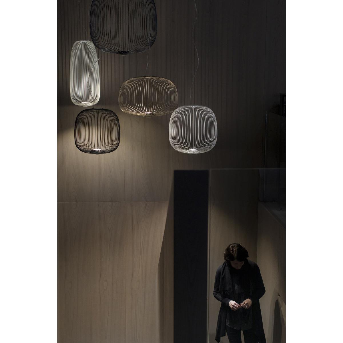 Spokes 3 My Light Pendant - / LED - Bluetooth / Ø 61 x H 42 cm by Foscarini White – image 5