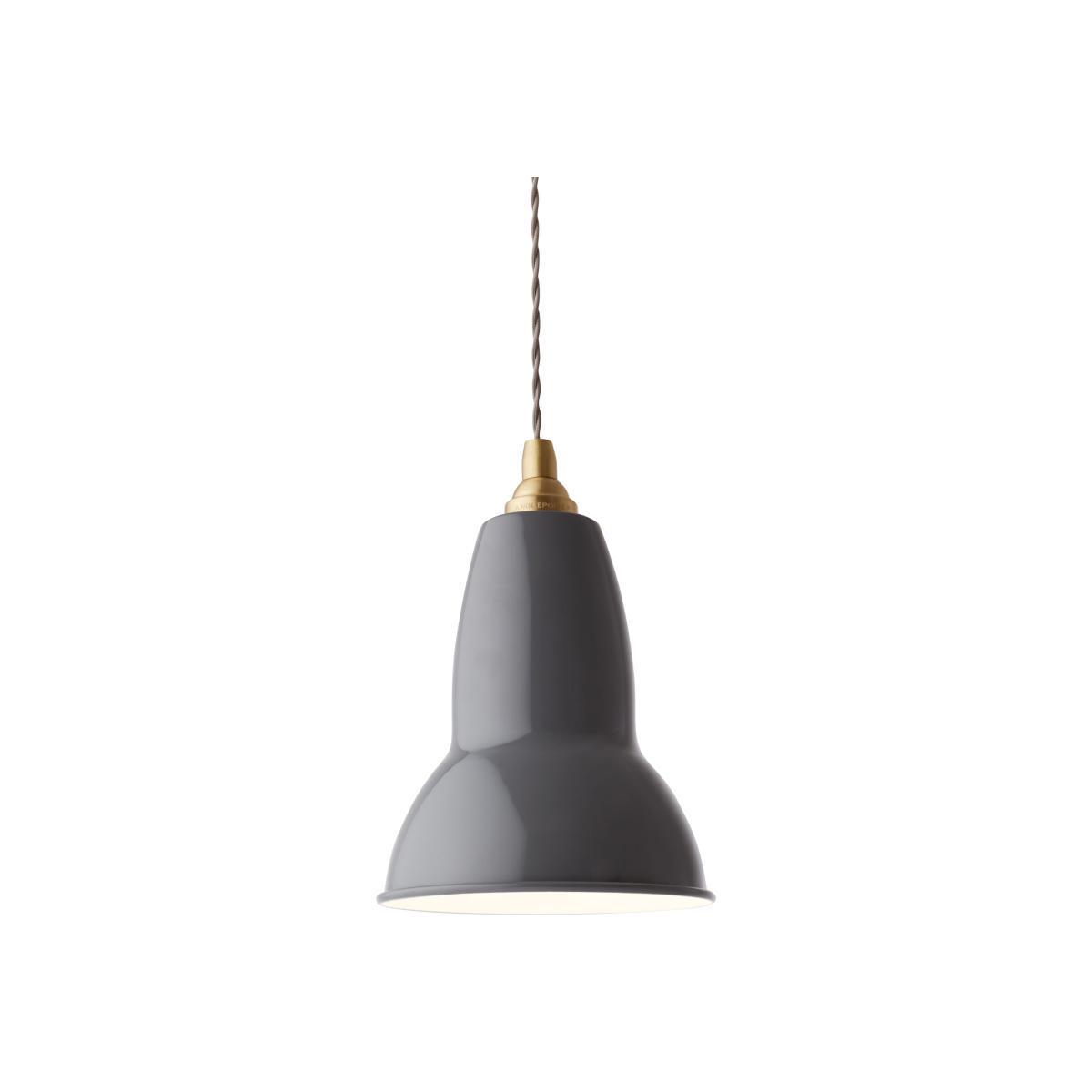 Original 1227 Pendant - Brass/ Ø 14 cm by Anglepoise Grey – image 1