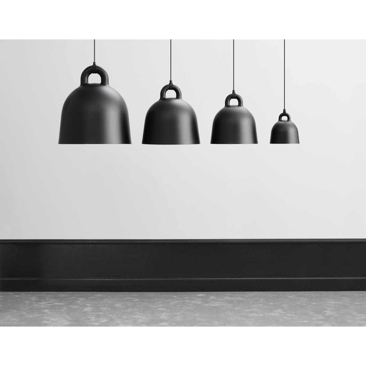 Bell Pendant - Medium Ø 42 cm by Normann Copenhagen Black – image 2