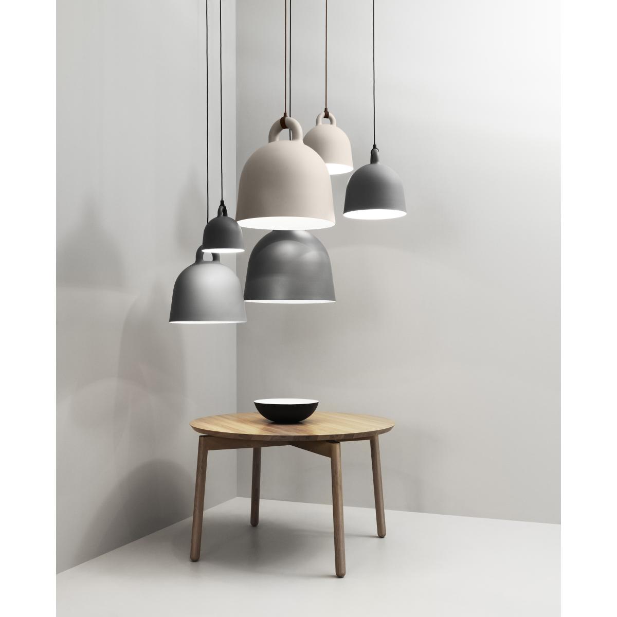 Bell Pendant - Medium Ø 42 cm by Normann Copenhagen Black – image 4