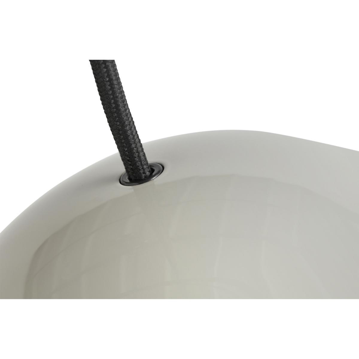 Pao Small Pendant - / Ø 23cm - Steel by Hay Grey – image 2