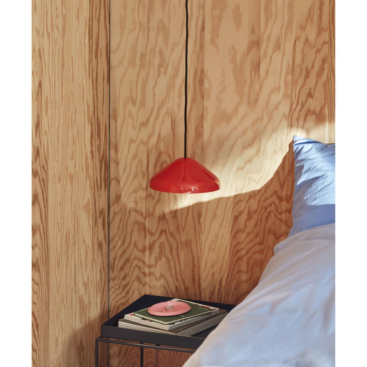 Pao Small Pendant - / Ø 23cm - Steel by Hay Grey – image 4