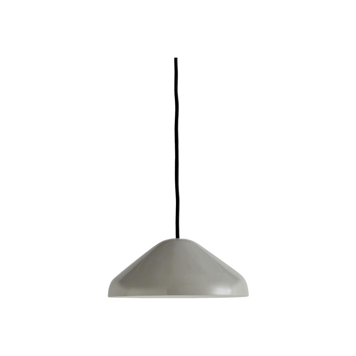 Pao Small Pendant - / Ø 23cm - Steel by Hay Grey – image 1