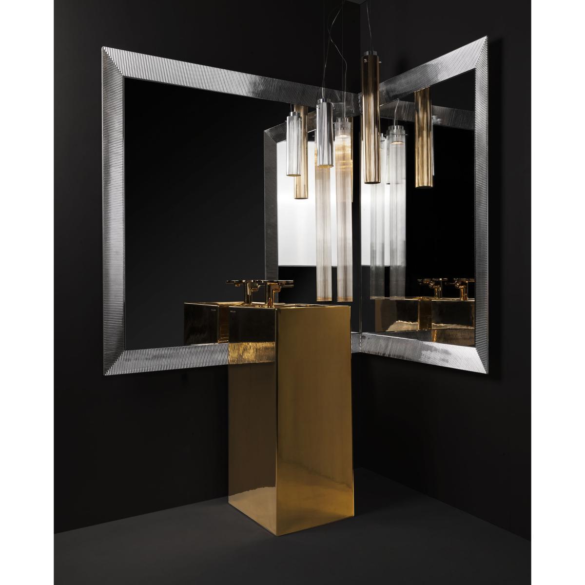 Rifly Pendant - H 30 cm by Kartell Gold – image 2