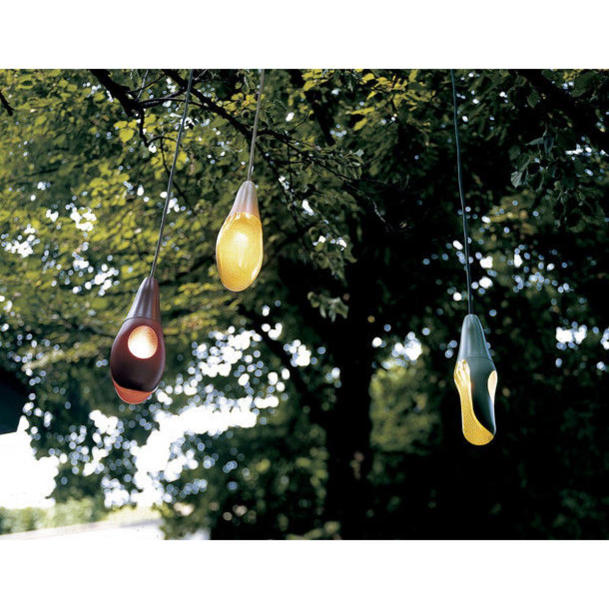 Pod lens Pendant by Luceplan Grey – image 4