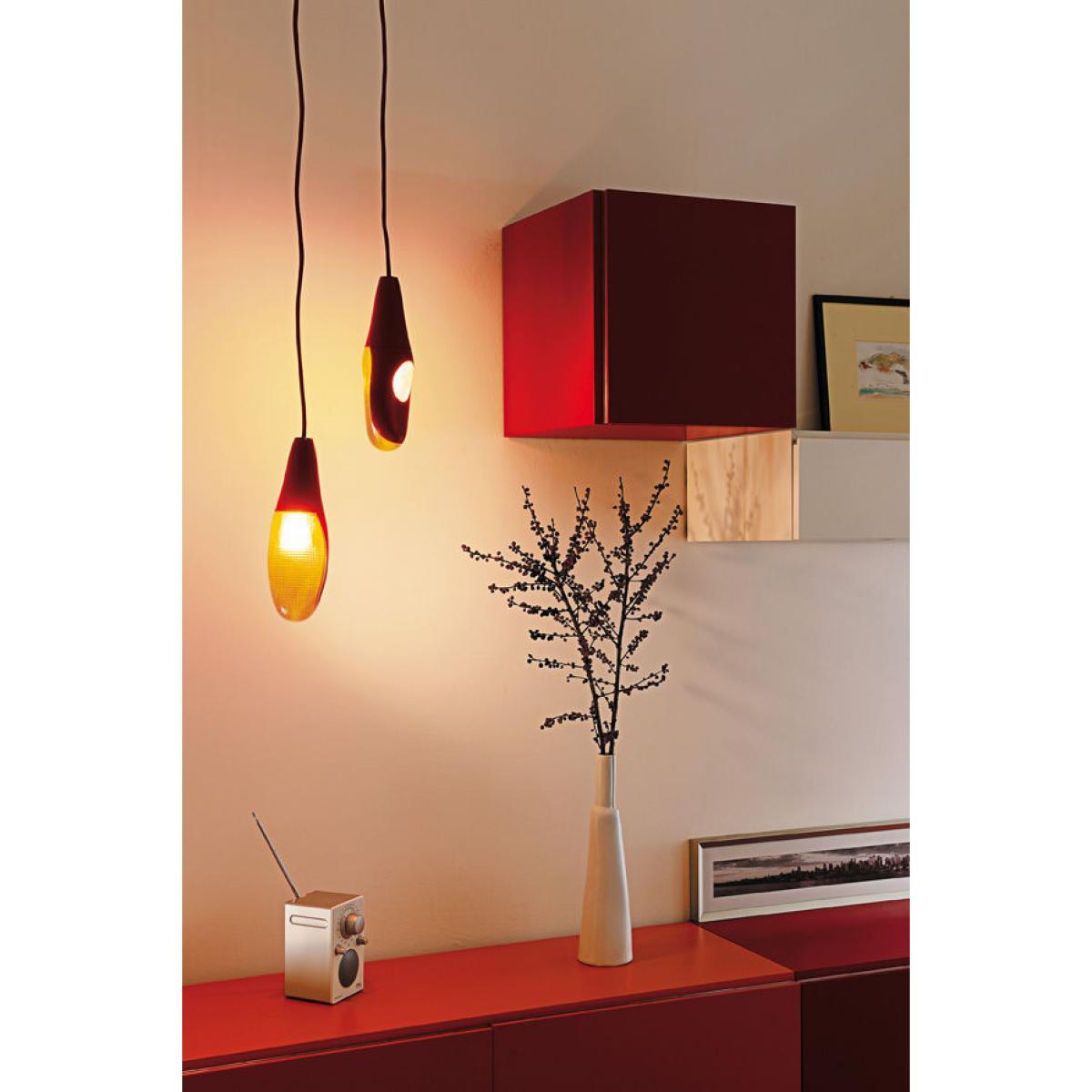 Pod lens Pendant by Luceplan Grey – image 5