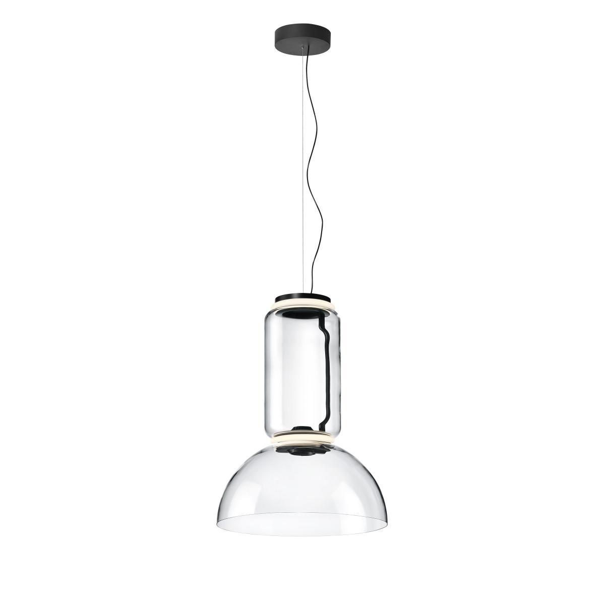 Noctambule Dôme n°1 Pendant - / LED - Ø 55 x H 75 cm by Flos Transparent – image 2