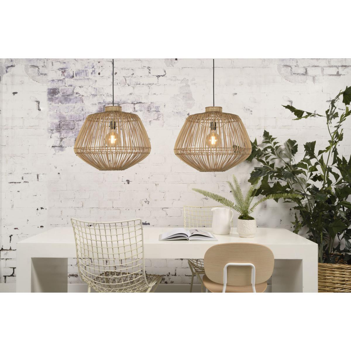 Madagascar Pendant - / Rattan by GOOD&MOJO Beige/Natural wood – image 2