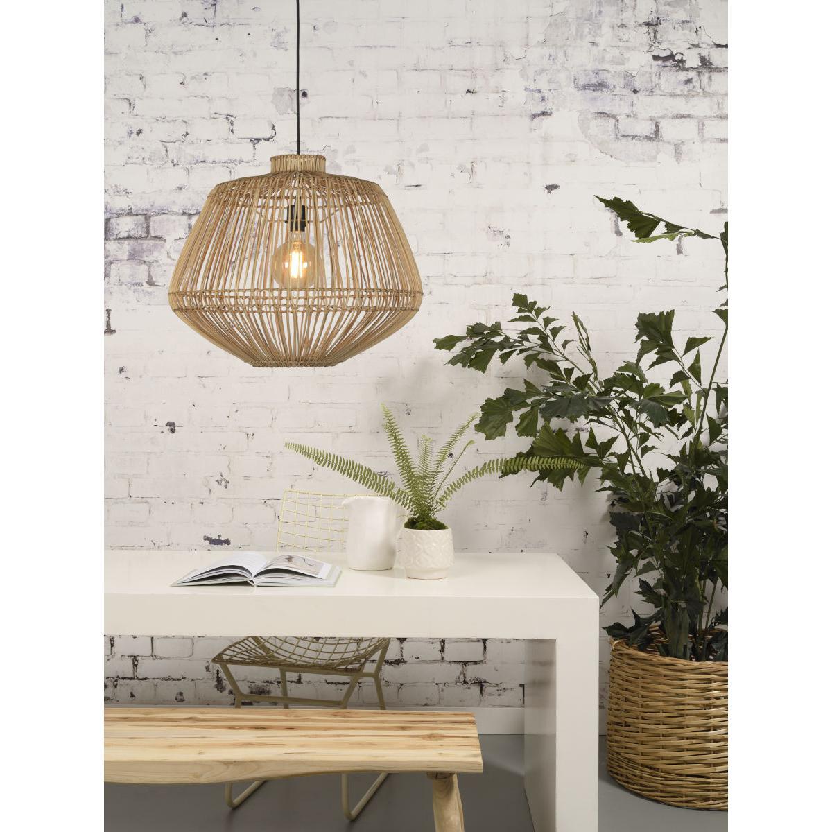 Madagascar Pendant - / Rattan by GOOD&MOJO Beige/Natural wood – image 4