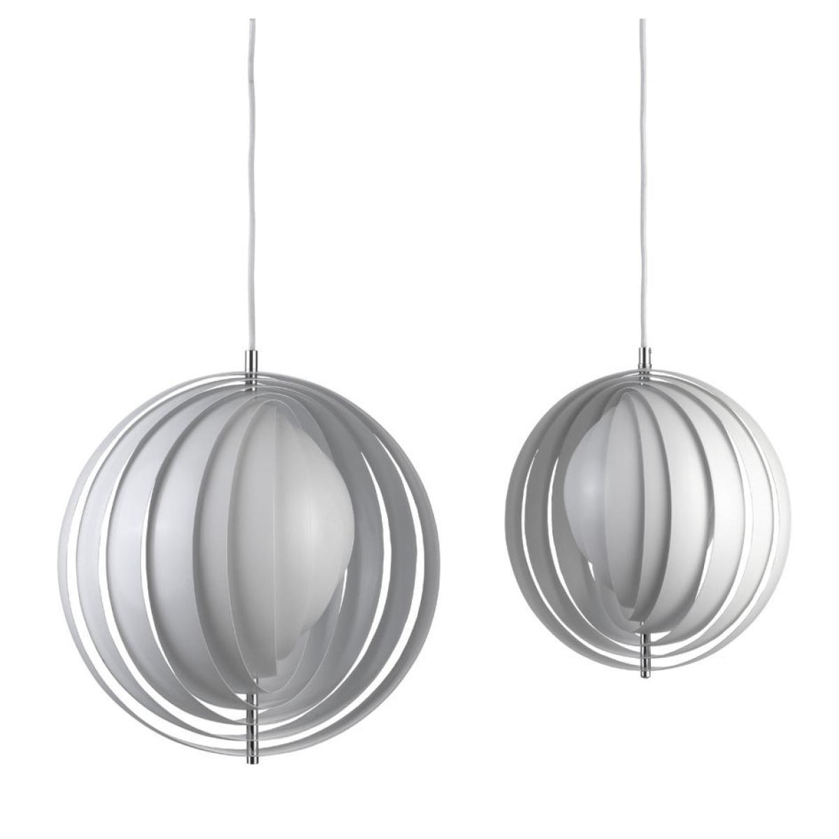 Moon Pendant - Ø 34 cm - Panton 1960 by Verpan White – image 2