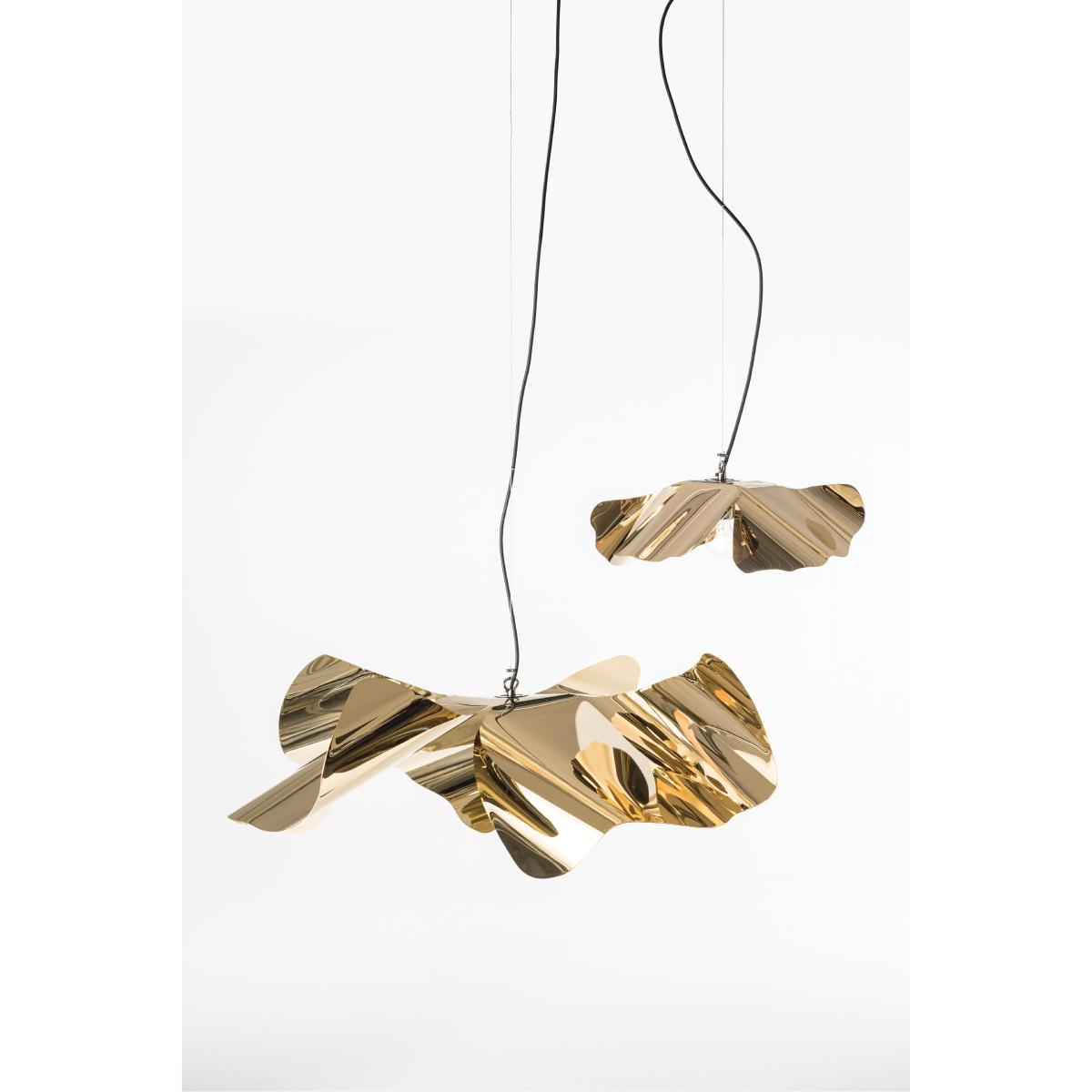 Papavero Small Pendant - / Ø 45 cm - 24 carat gold by Opinion Ciatti Gold – image 2