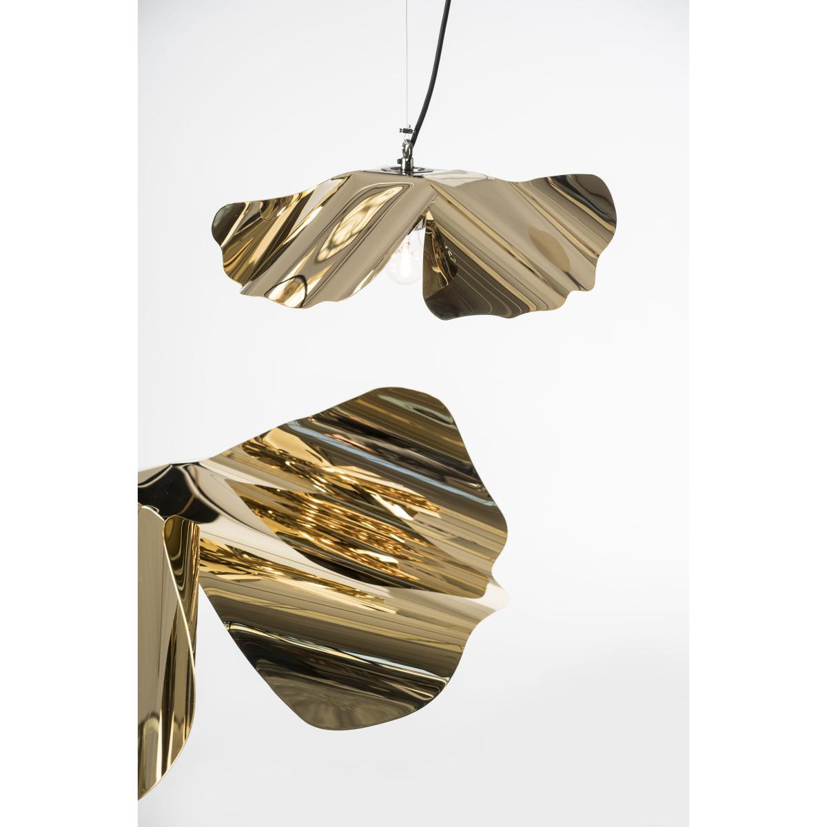 Papavero Small Pendant - / Ø 45 cm - 24 carat gold by Opinion Ciatti Gold – image 3