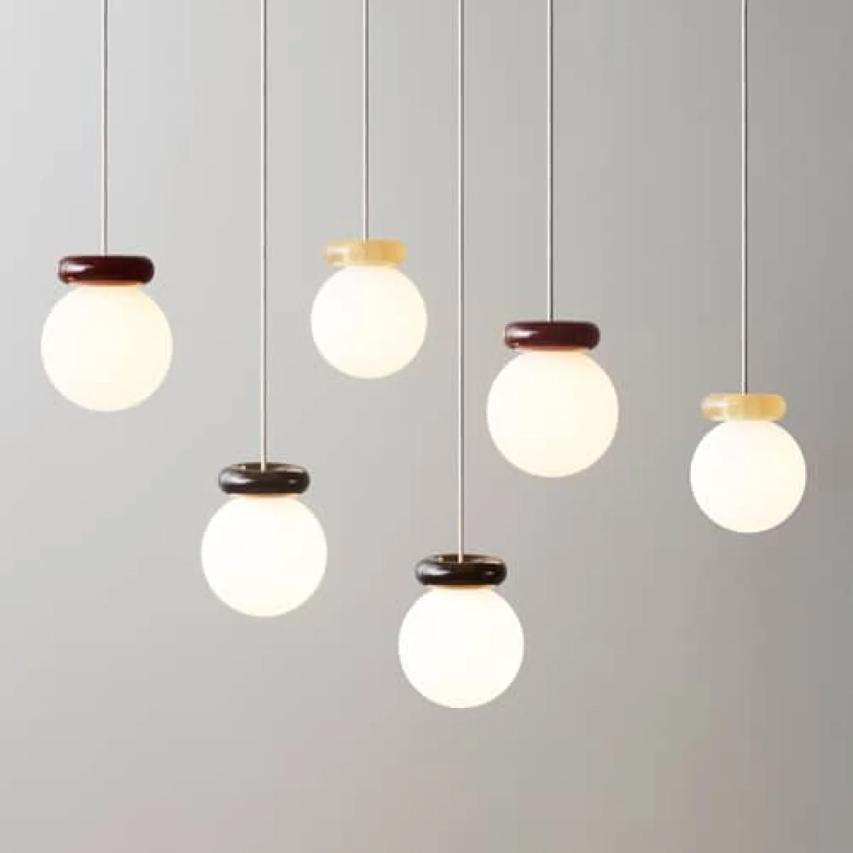 Hinx Pendant glass beige / Ø 15 cm - Normann Copenhagen – image 6