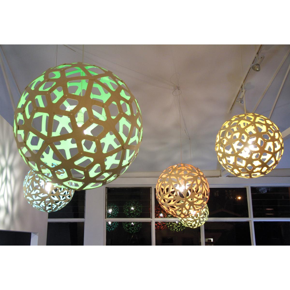 Floral Pendant - Ø 40 cm by David Trubridge White – image 9