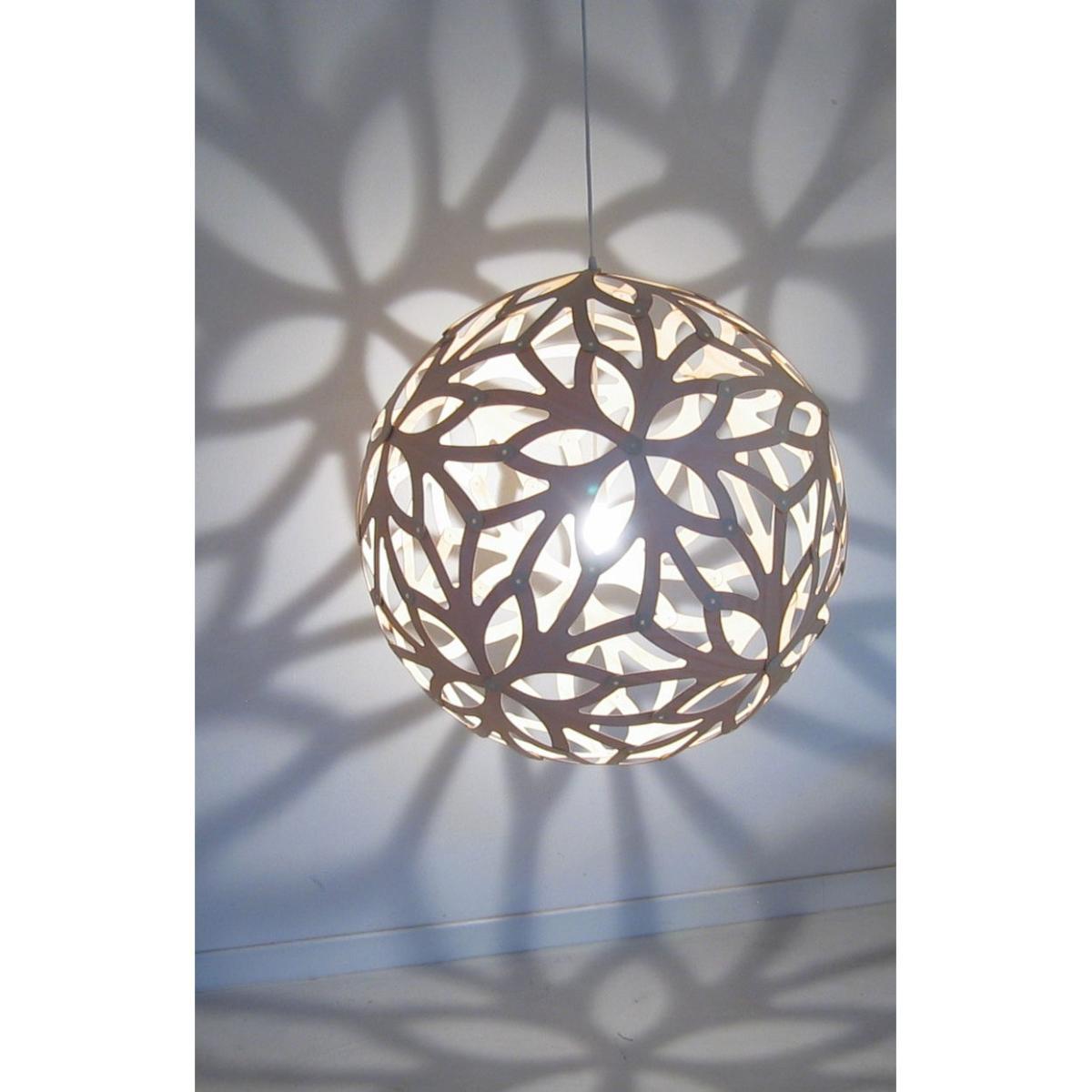 Floral Pendant - Ø 40 cm by David Trubridge White – image 10