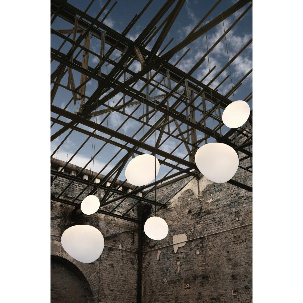 Gregg Outdoor Grande Pendant - L 46 cm by Foscarini White – image 3
