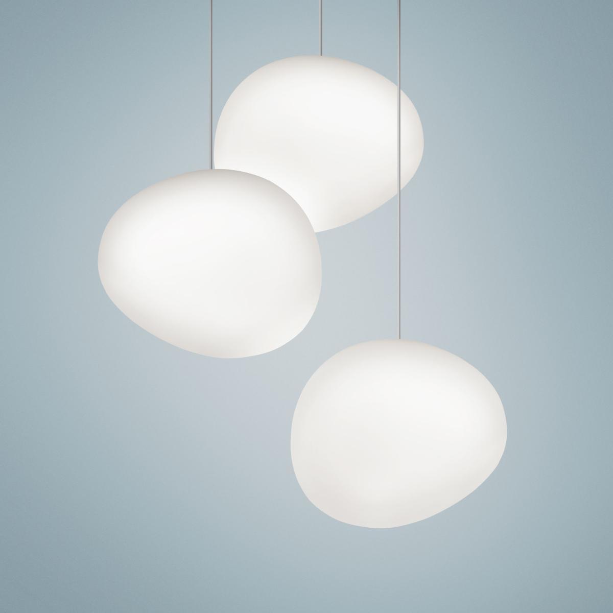 Gregg Midi LED Pendant - / Glass by Foscarini White – image 2