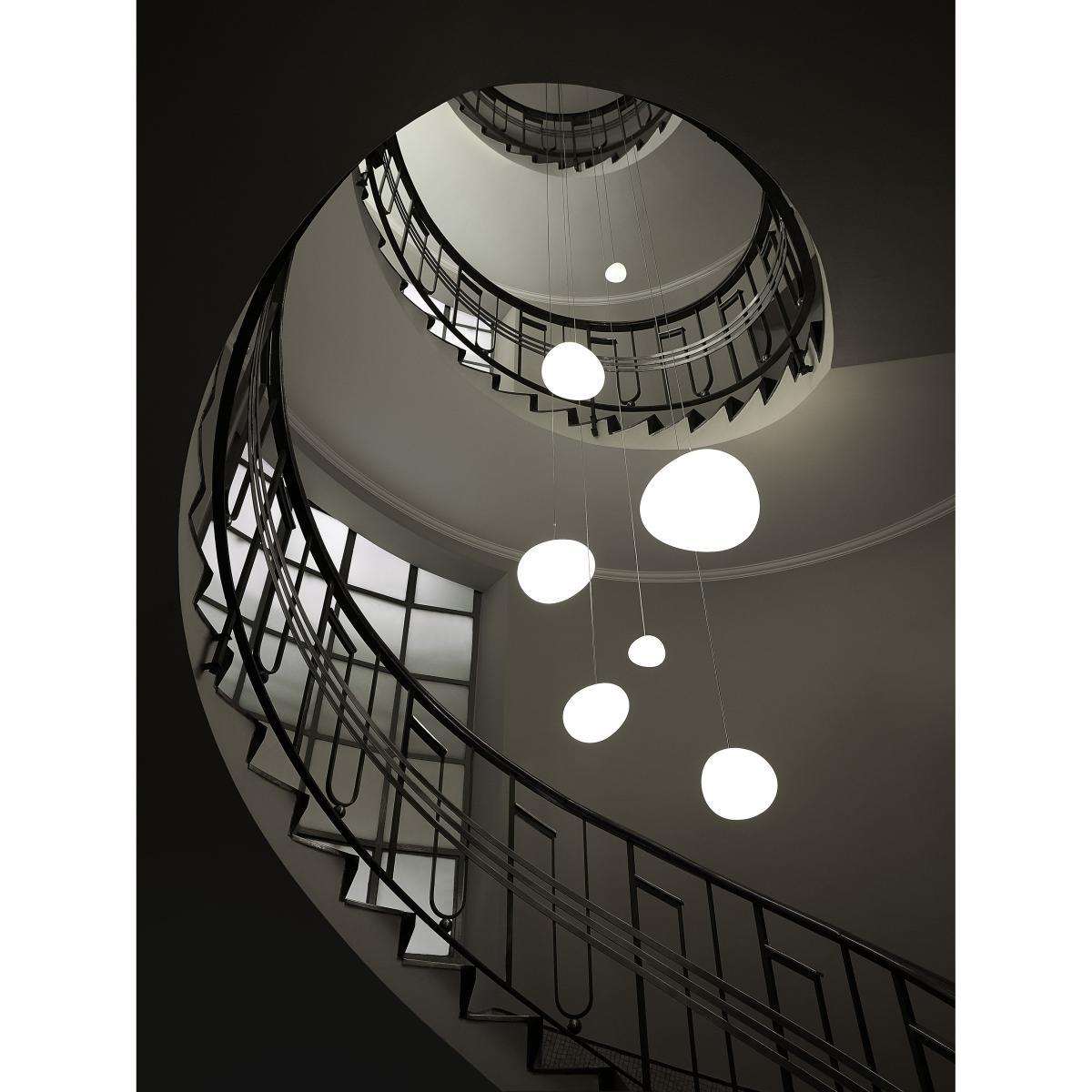Gregg Midi LED Pendant - / Glass by Foscarini White – image 4