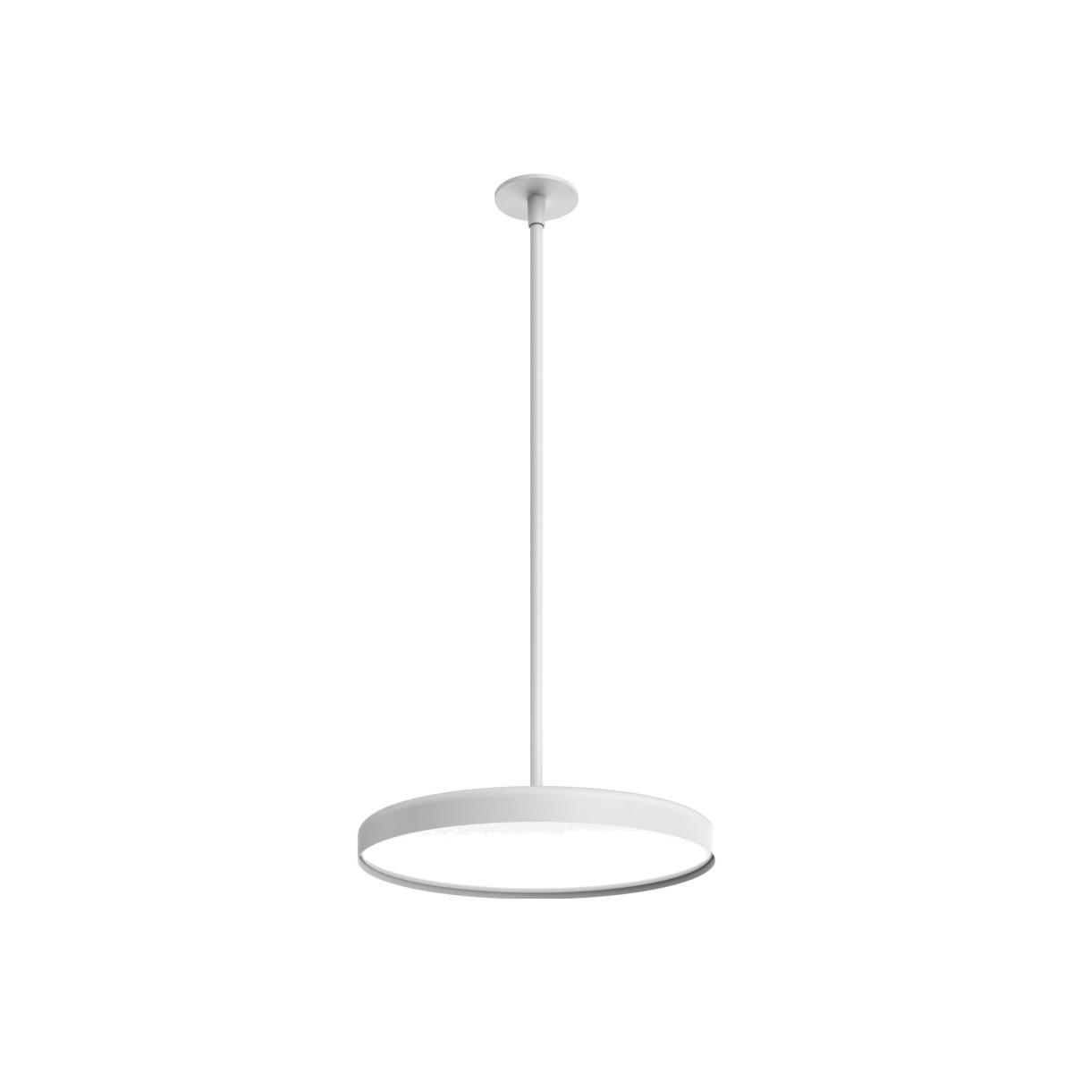 Infra-Structure Episode 2_C1 Ceiling light - / Disk Ø 60 x H 112 cm by Flos White – image 1