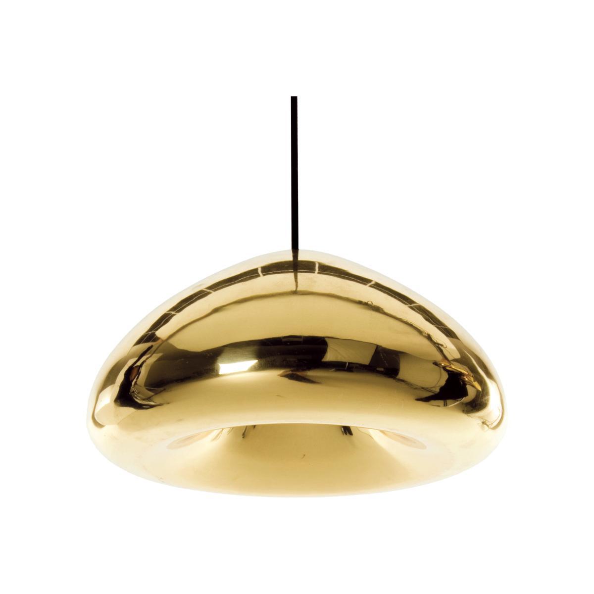 Void LED Pendant - / Ø 30 x H 15,5 cm - Metal by Tom Dixon Gold/Metal – image 1