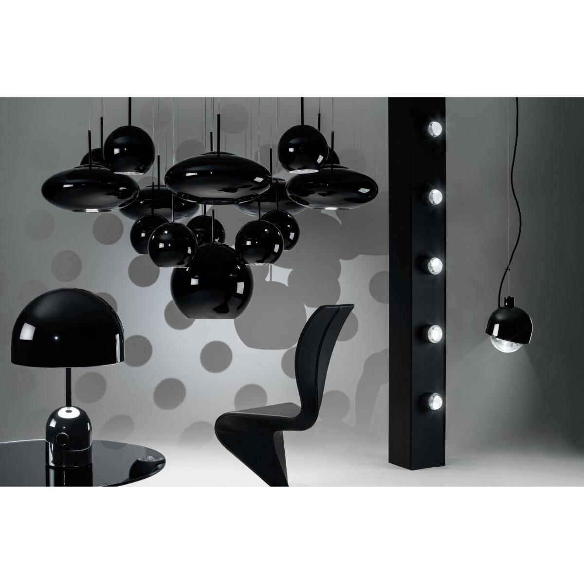 Copper Wide Pendant - / Ø 50 x H 22 cm by Tom Dixon Black – image 2