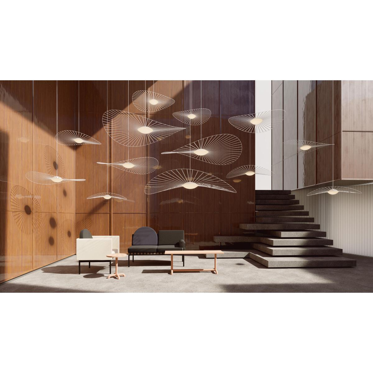 Vertigo Nova LED Pendant - / Ø 140 cm by Petite Friture White – image 4