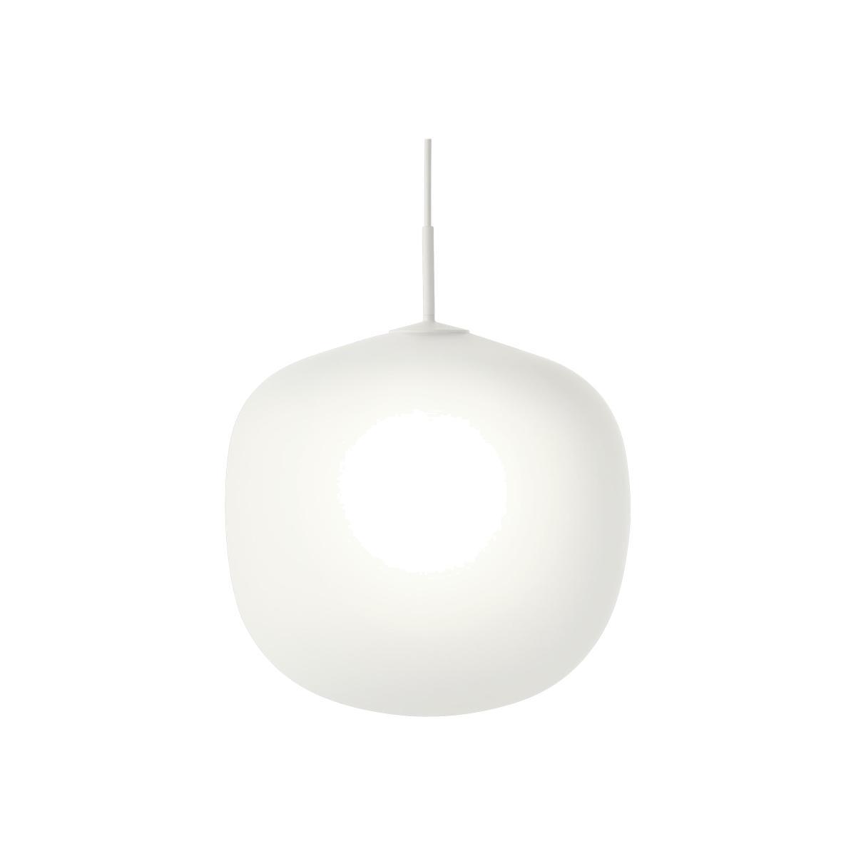 Rime Pendant - / Ø 45 - Hand-blown glass by Muuto White – image 1