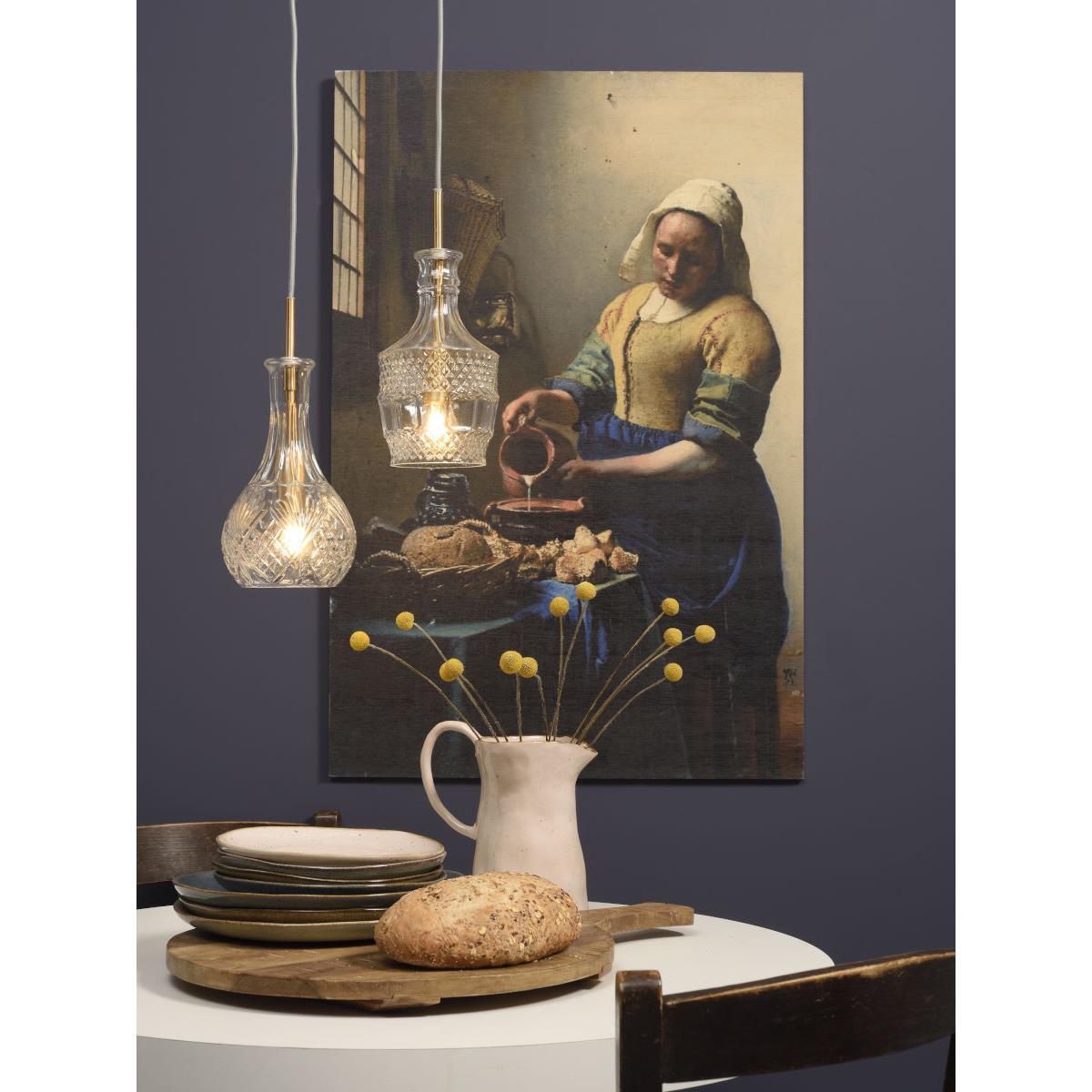 Brussels Pendant - Straight / Ø 13 x H 30 cm by It's about Romi Gold/Transparent/Metal – image 10