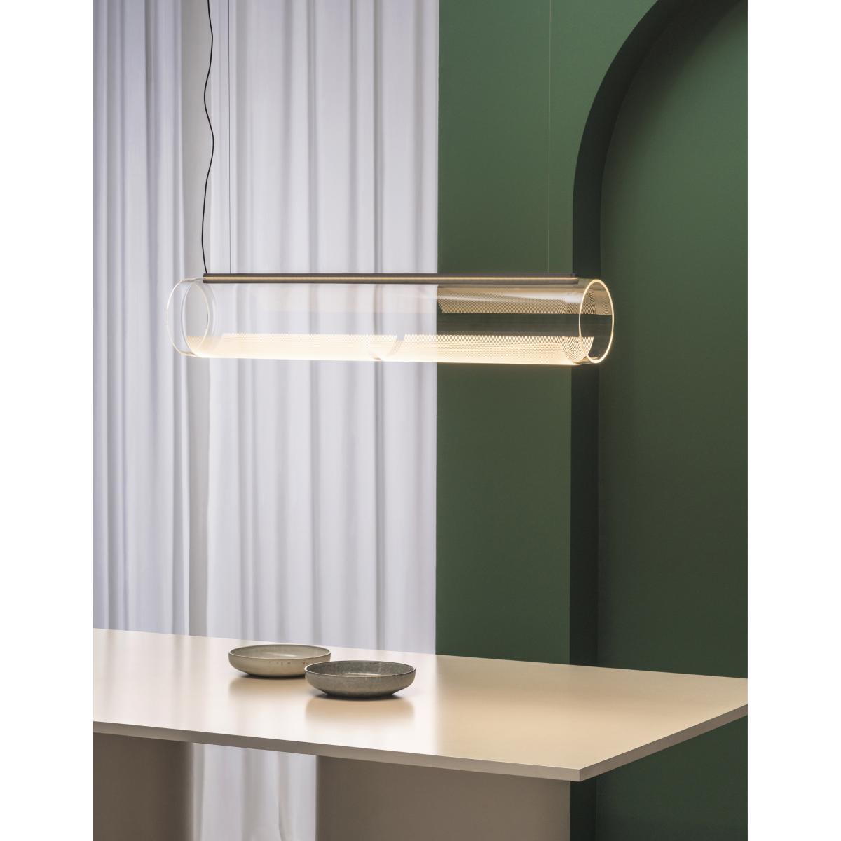 Guise Pendant - / Diffuseur horizontal - LED by Vibia Grey – image 2