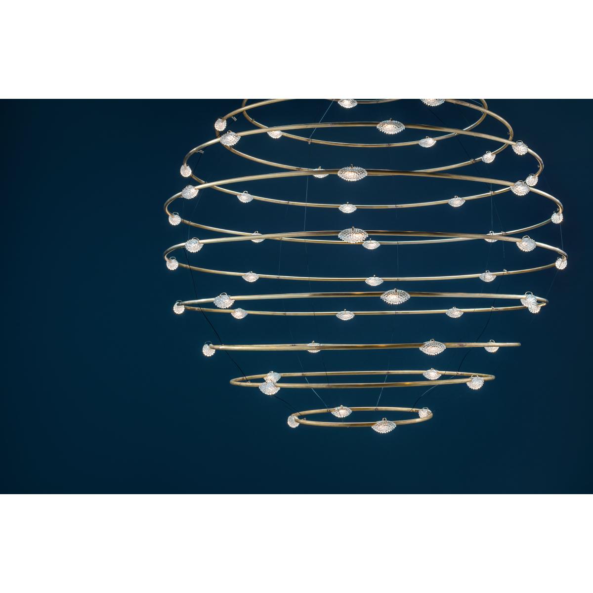 Petits Bijoux 56 Pendant - / LED - Ø 120 cm by Catellani & Smith Gold/Metal – image 3