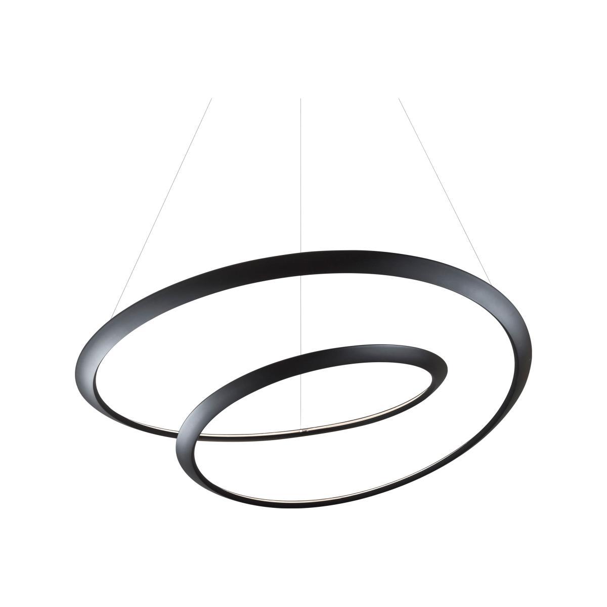 Kepler Uplight LED Pendant - / Ø 110 cm by Nemo Black – image 1