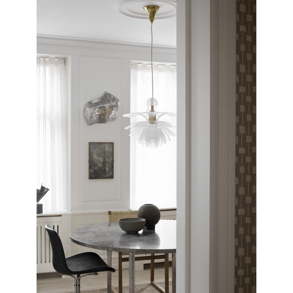 PH Septima Pendant - / Glass - Ø 50 cm / Poul Henningsen, 1928 by Louis Poulsen Transparent – image 5
