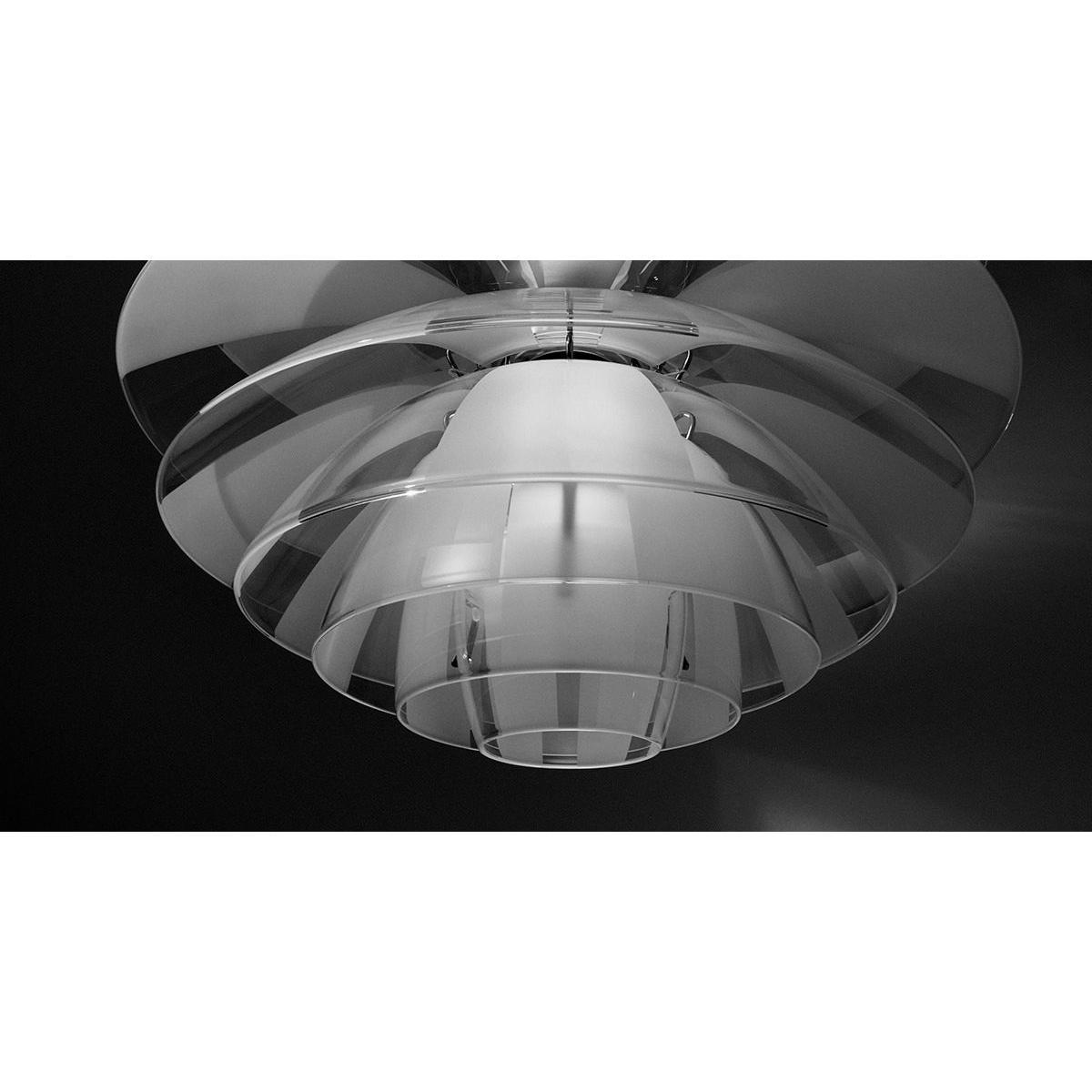 PH Septima Pendant - / Glass - Ø 50 cm / Poul Henningsen, 1928 by Louis Poulsen Transparent – image 7