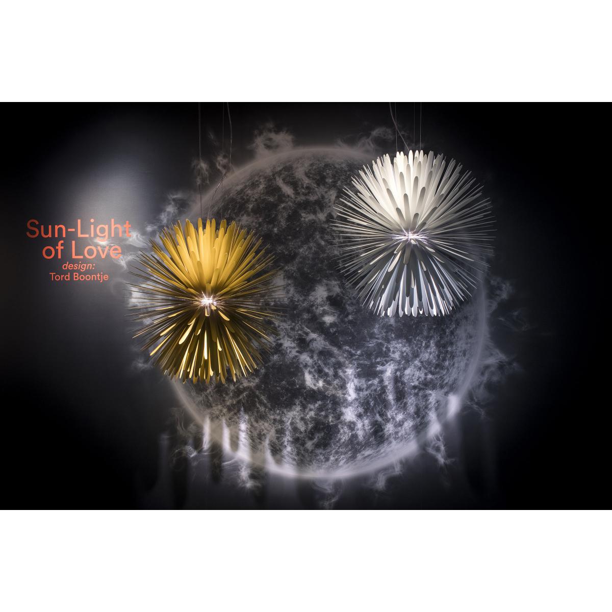 Sun-Light of Love Pendant - / LED - Metal / Ø 65 cm by Foscarini Gold/Metal – image 3