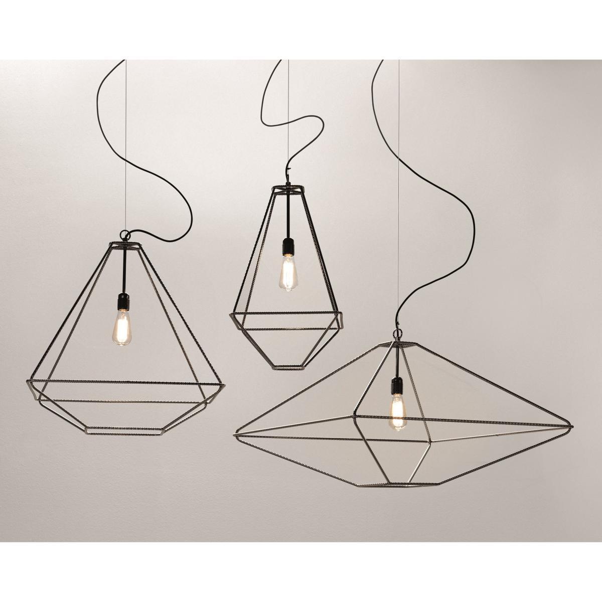 Con.Tradition Medium Pendant by Opinion Ciatti Black – image 3
