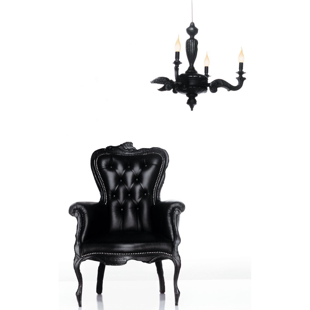 Smoke Chandelier Pendant by Moooi Black – image 3