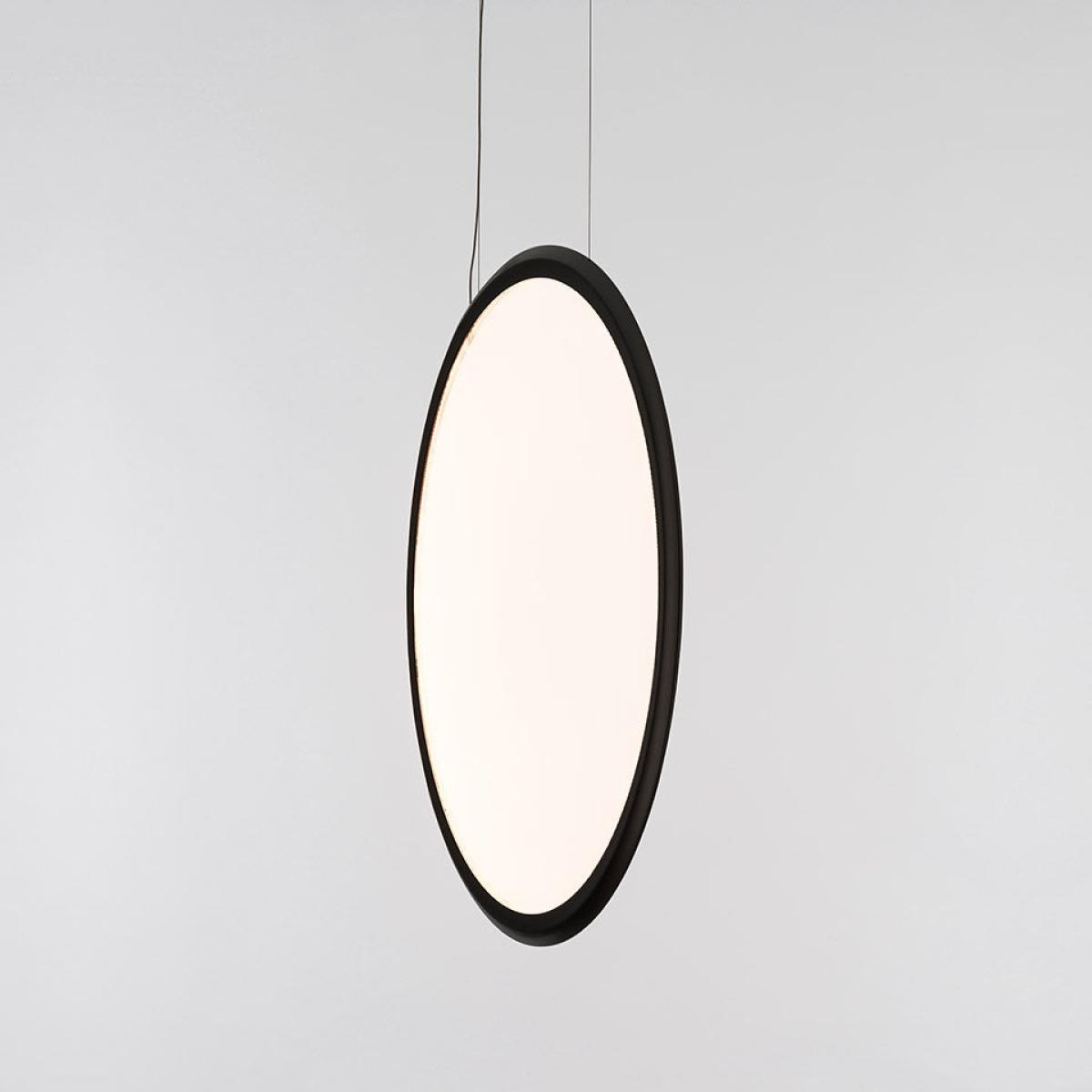Discovery Vertical LED Pendant - / Ø 100 cm - Connected smartphone app by Artemide Transparent – image 2