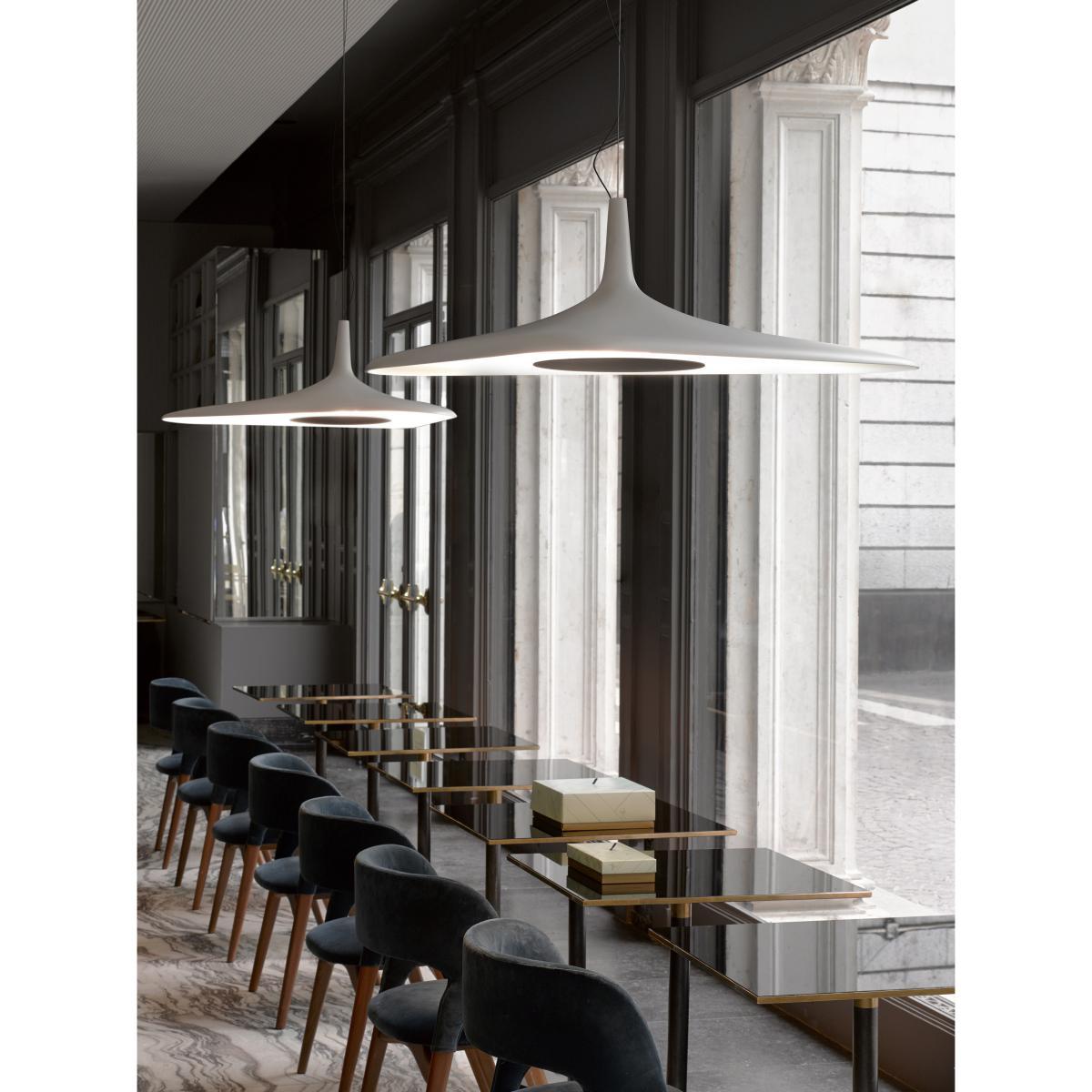 Soleil Noir Pendant - LED - 120 x 62,5 cm by Luceplan White – image 2
