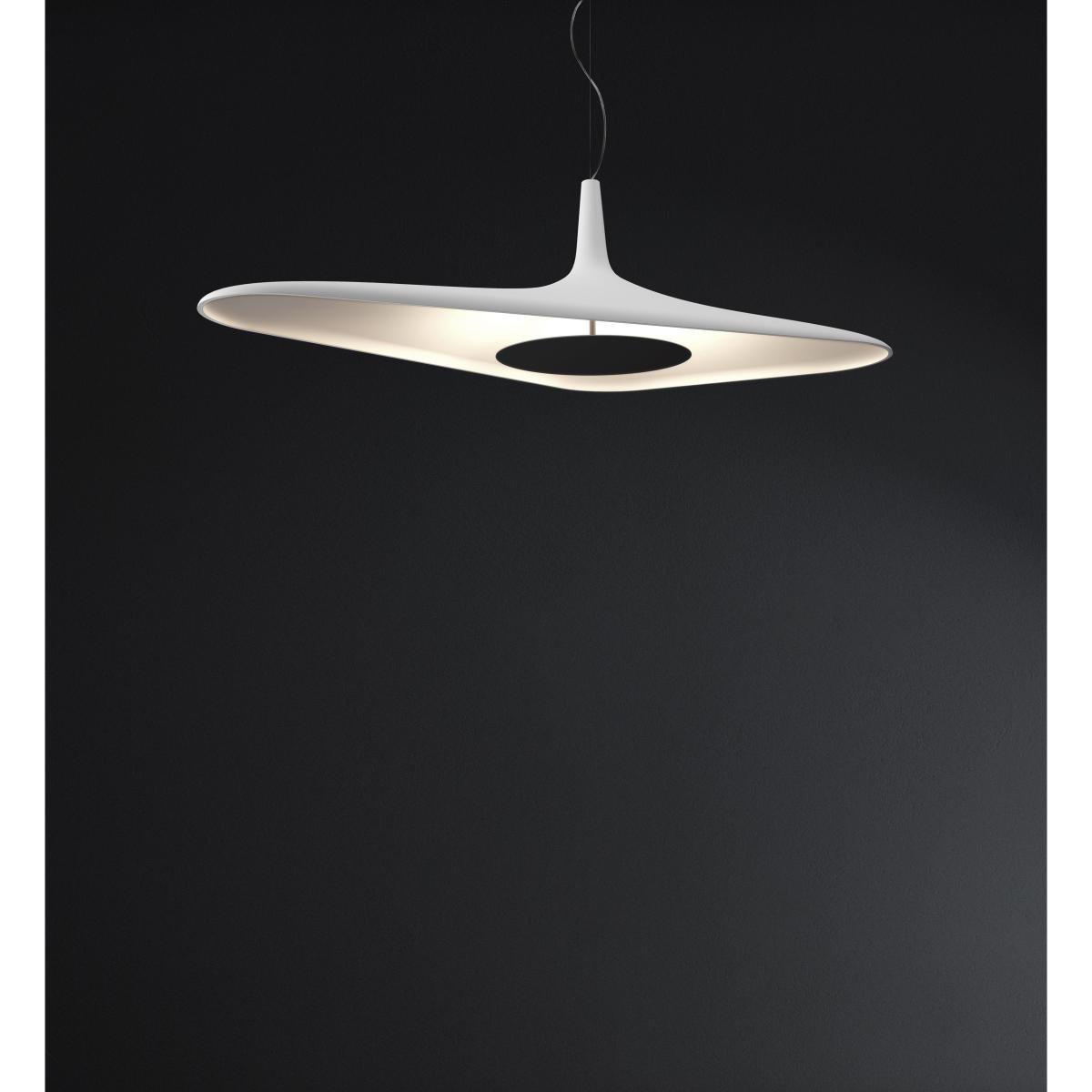 Soleil Noir Pendant - LED - 120 x 62,5 cm by Luceplan White – image 3