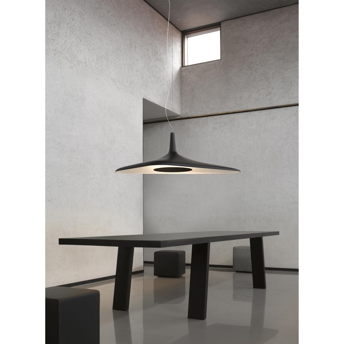 Soleil Noir Pendant - LED - 120 x 62,5 cm by Luceplan White – image 4