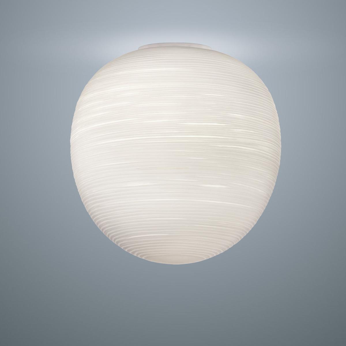 Rituals XL Ceiling light glass white / Ø 40 x H 40 cm - Blown glass - Foscarini – image 2