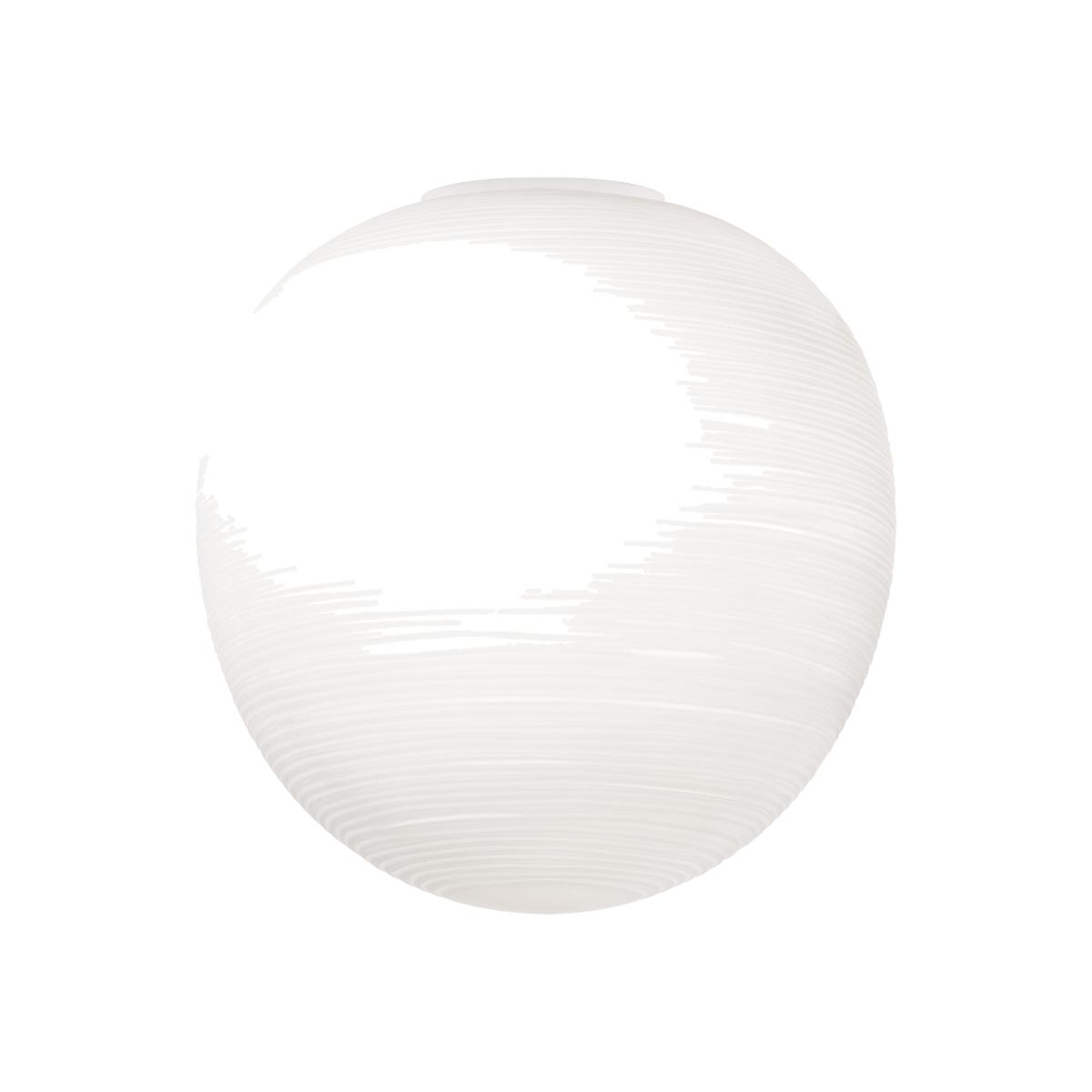 Rituals XL Ceiling light glass white / Ø 40 x H 40 cm - Blown glass - Foscarini – image 1