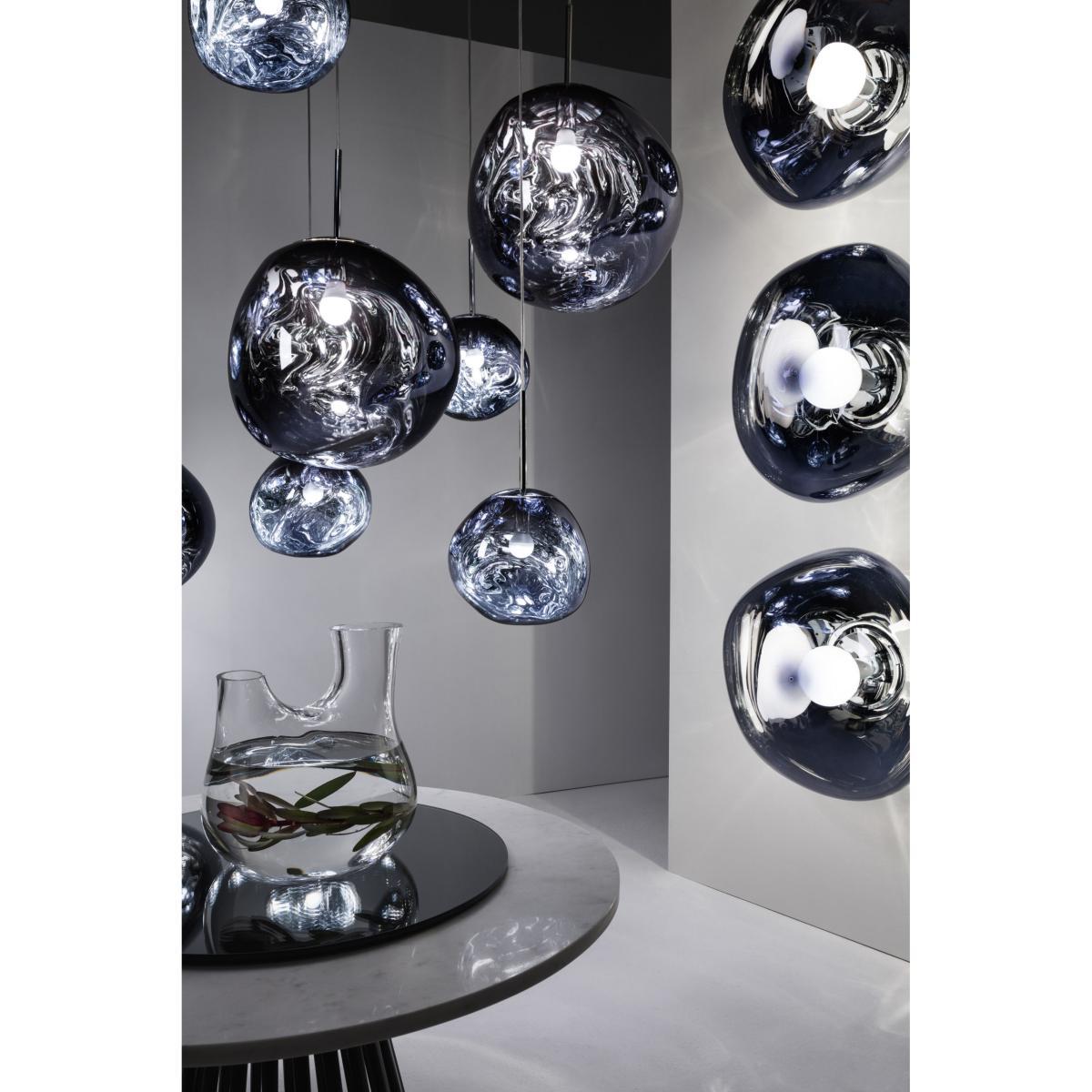 Melt Pendant - / Ø 50 cm by Tom Dixon Grey – image 6
