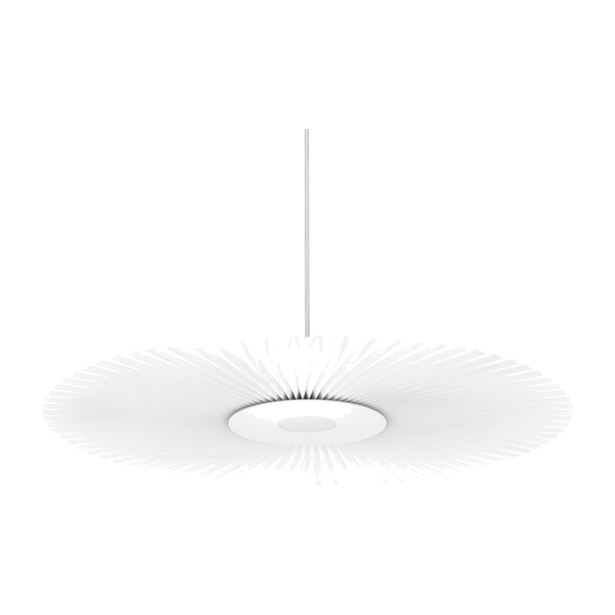 Carmen Pendant - / LED - Ø 50 cm – Pleated fabric by Hartô White – image 1