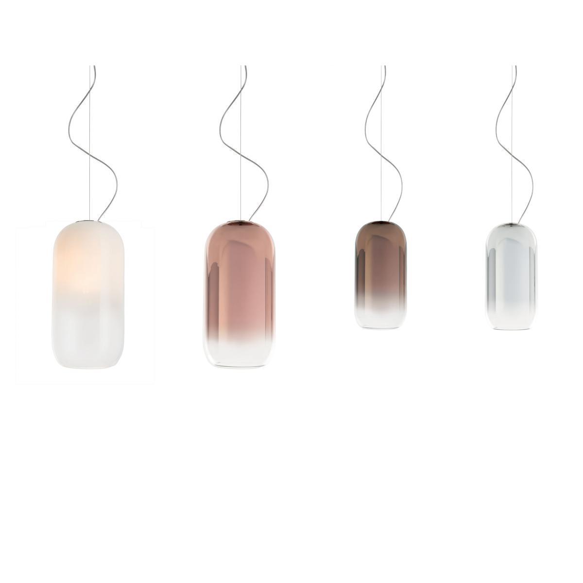 Gople Mini Pendant - / Glass - H 29 cm by Artemide Transparent/Metal – image 3