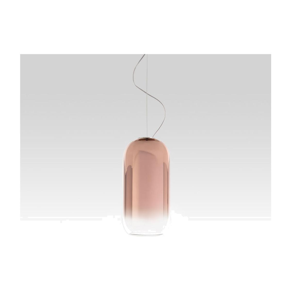 Gople Mini Pendant - / Glass - H 29 cm by Artemide Transparent/Metal – image 1